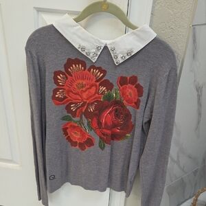 Rodeo QUINCY light Weight Rose Sweater